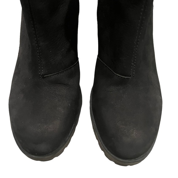 Vagabond Grace Platform Nubuck Leather Ankle Boot, Sz 9.5 - Picture 6 of 15